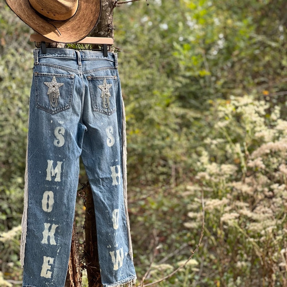Abercrombie & Fitch Blue Straight Leg Jeans